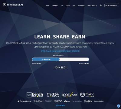 TRAKInvest.ai project screenshot