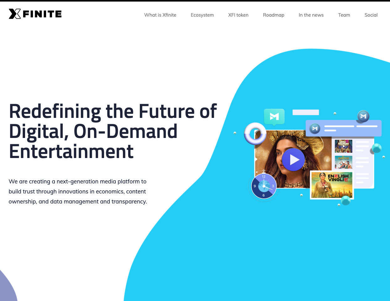 xfinite.io project screenshot